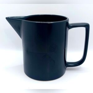 Synergy‎ Blackby MIKASA Black Creamer 3 1/2" Discontinued